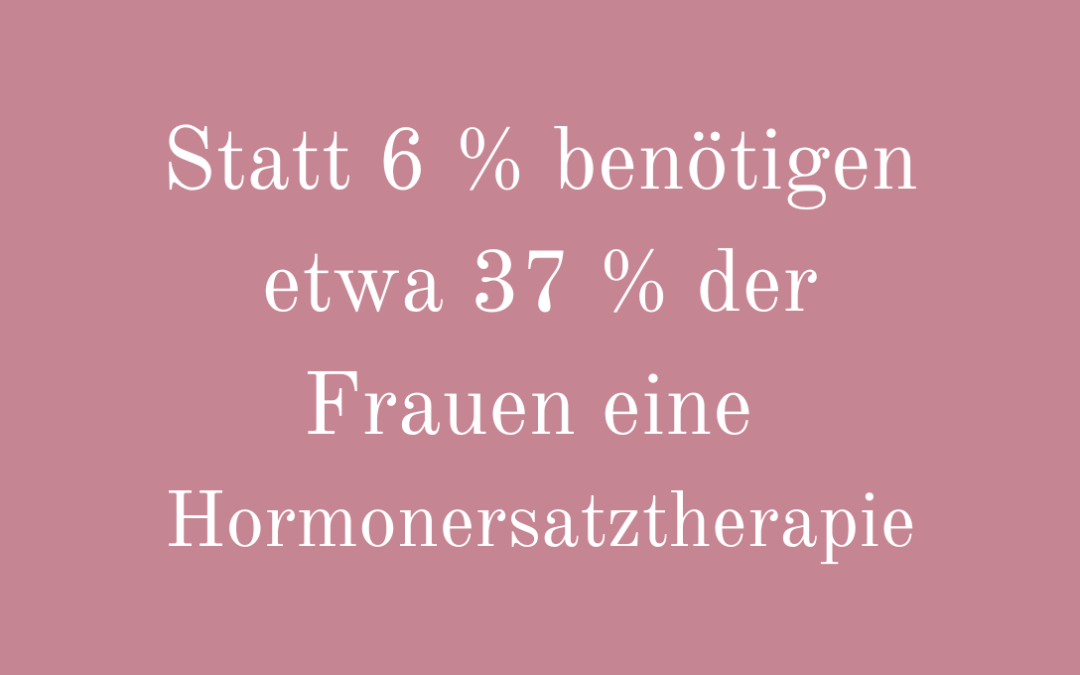 Vorteile der Hormonersatztherapie überwiegen meistens