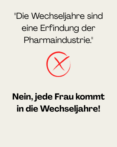 Pharmaindustrie Wechseljahre