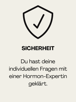 Sicherheit Hormone