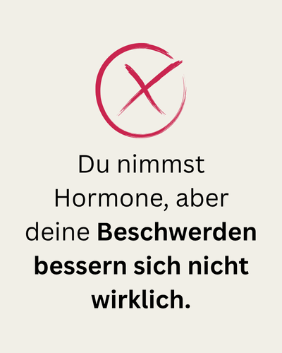 Wechseljahre Beschwerden besser sich nicht