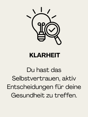 Selbstvertrauen und Klarheit